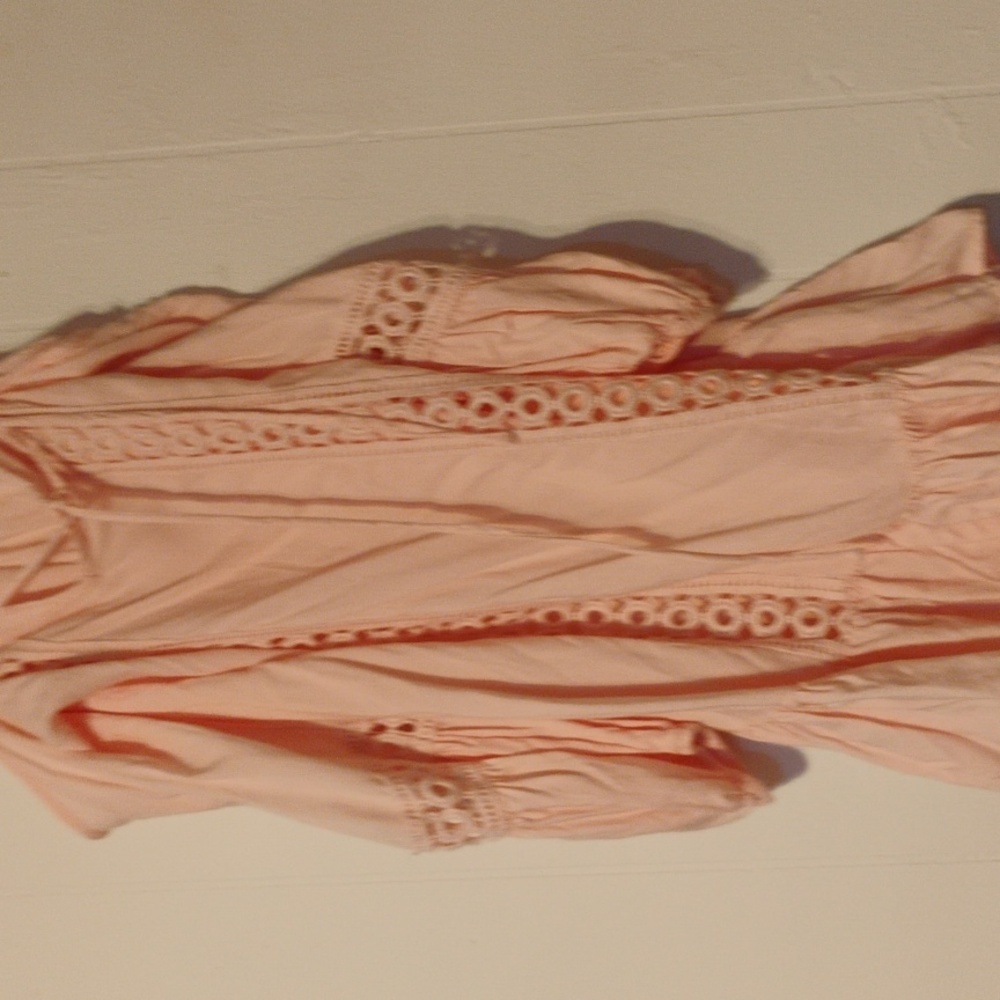 Peach blouse